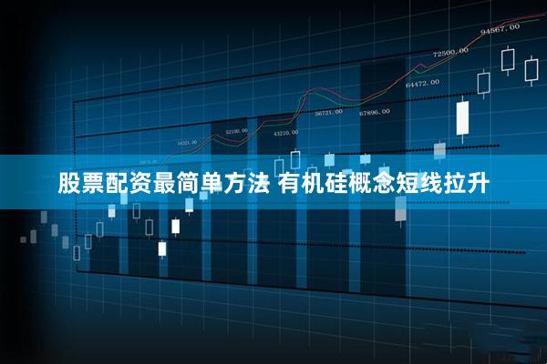 股票配资最简单方法 有机硅概念短线拉升
